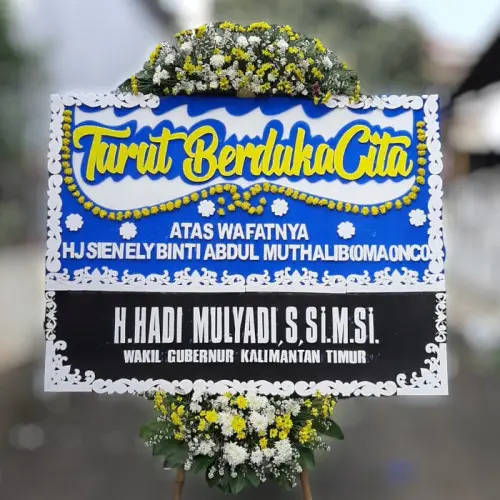 Karangan Bunga Duka Cita Harjamukti